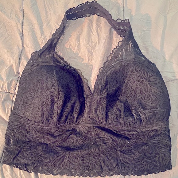Aerie XXL halter lace bralette padded - Picture 1 of 4